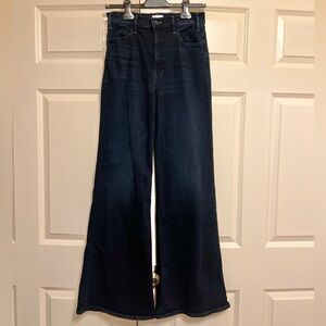 MOTHER The Hustler Roller Sneak Flare Jeans Size 28
